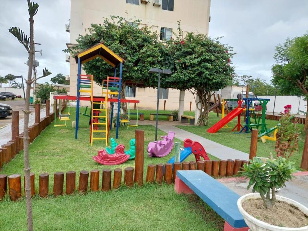 Apto Vista Mar A 1Km Da Praia Aracagy Apartment Sao Luis  Bagian luar foto